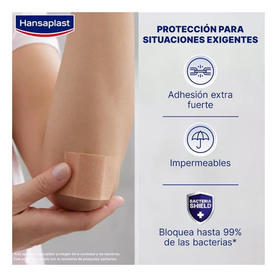 Hansaplast Extra Power Apósito Tira 80x6cm 1ud