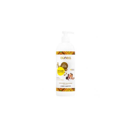 Aunea gel de Baño Rostro y Cuerpo 750 ml