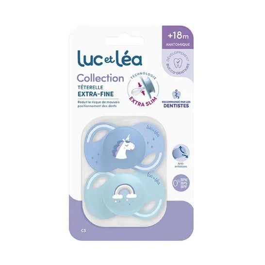 Luc Et Léa Collection Duo Chupete +18 Meses C5 2uds