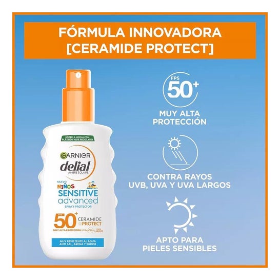 Garnier Kids Sensitive Advanced Spray Protector SPF50+ 150ml