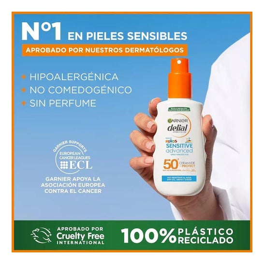 Garnier Kids Sensitive Advanced Spray Protector SPF50+ 150ml