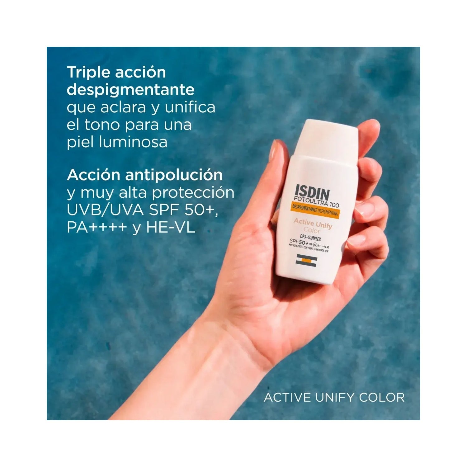 ISDIN FotoUltra 100 Active Unify Color Despigmentante SPF50+ 50ml