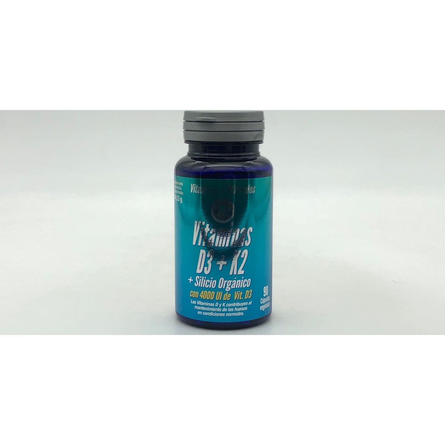 Vitaminas y Minerales Vitaminas D3 + K2 + Silicio Orgánico 90vcaps