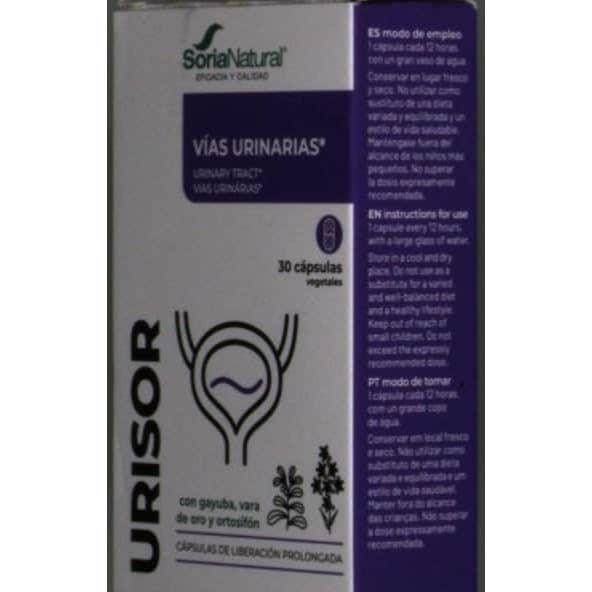 Soria Natural Urisor 30 Capsulas