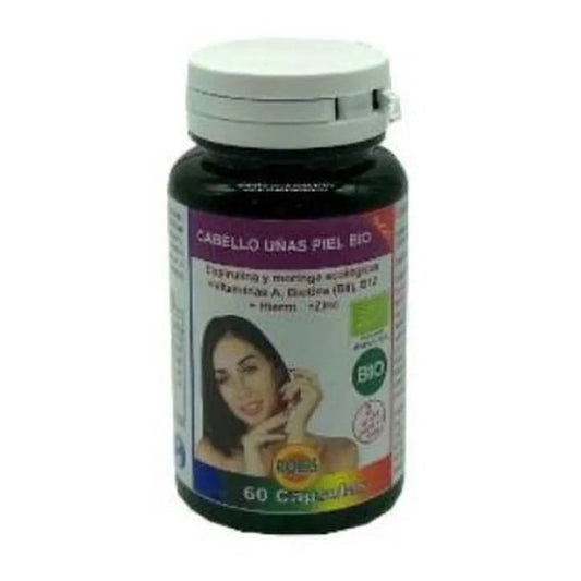 Robis Cabello Uñas Piel Bio 60caps