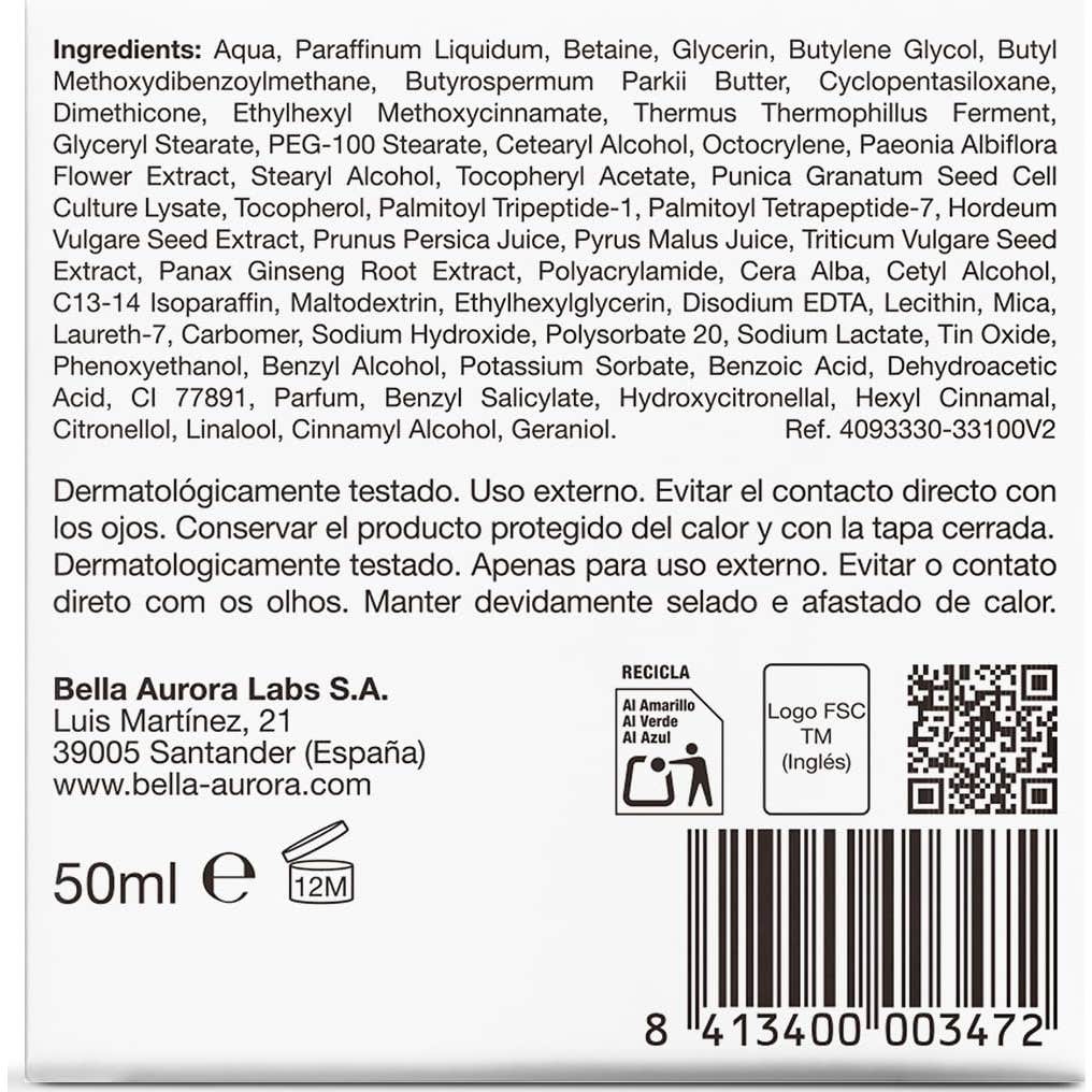 Bella Aurora Bella Crema Día Multi-Perfeccionadora Piel Normal-Seca 50ml