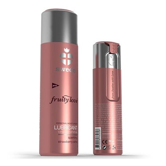 Swede -Fruity Love Lubricante Fresas Con Champagne 100ml