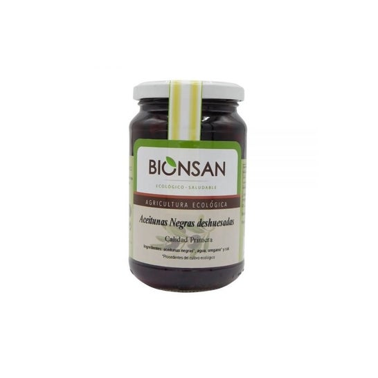 Bionsan Aceitunas Negras Deshuesadas 200 g