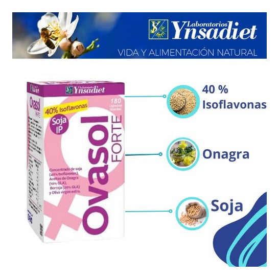 Ynsadiet Ovasol Forte 180 perlas