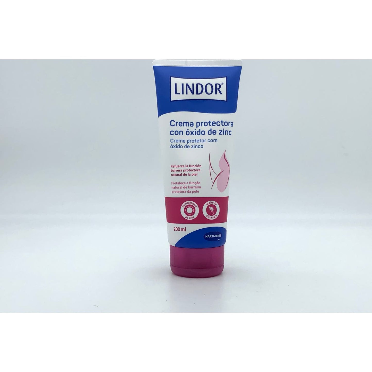 Lindor Crema Protectora Con Oxido De Zinc 200 Ml