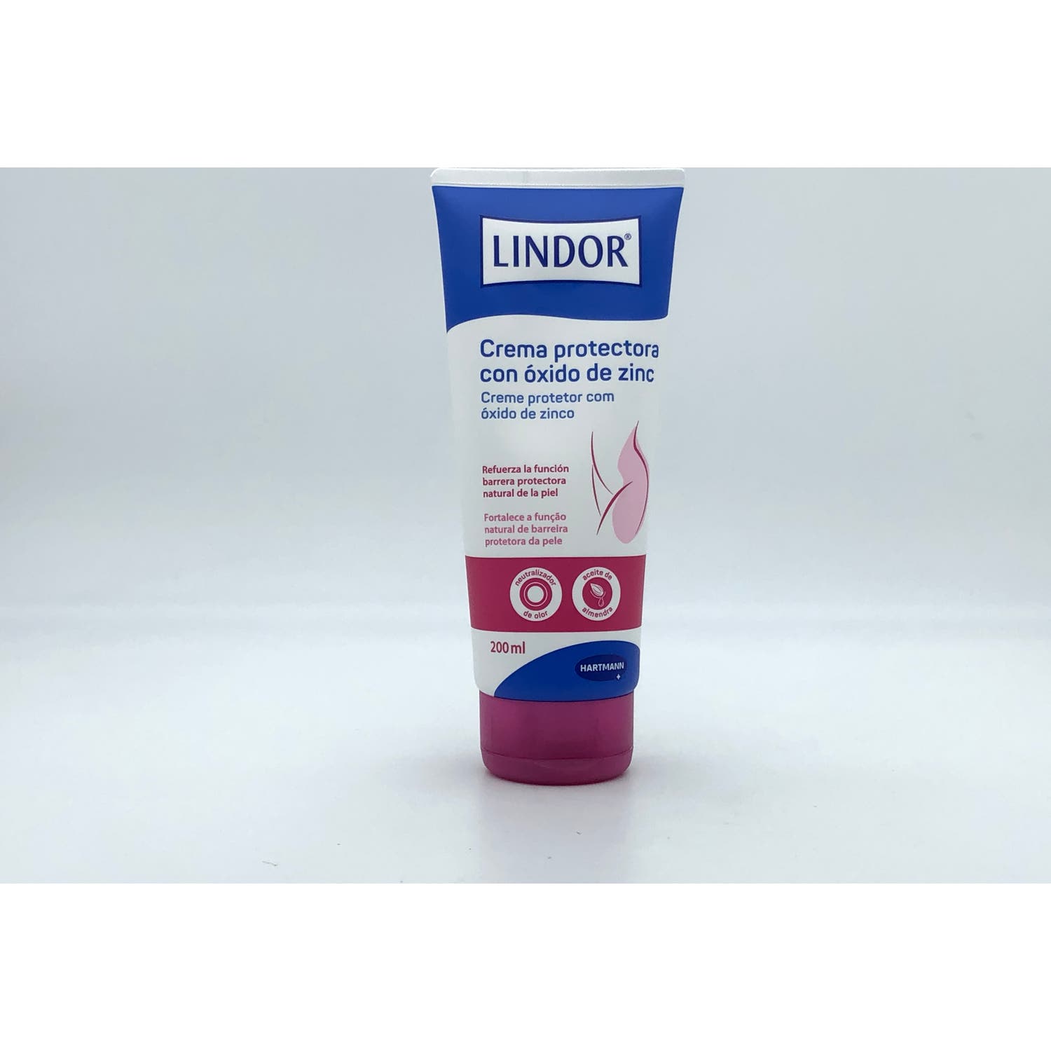 Lindor Crema Protectora Con Oxido De Zinc 200 Ml