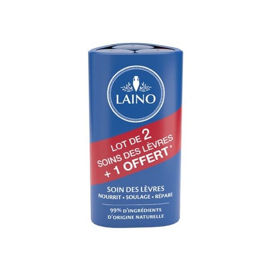 Laino Soin des Lèvres 3 x 4g