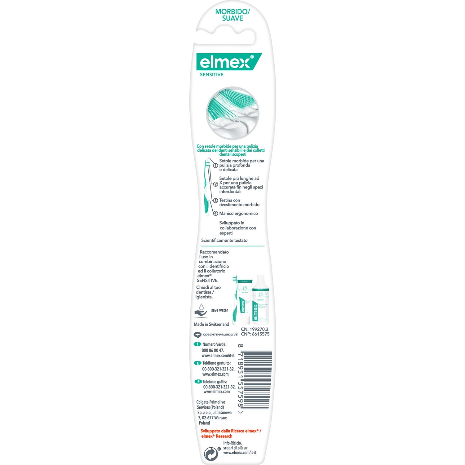 Elmex Sensitive Cepillo de Dientes Extra Suave