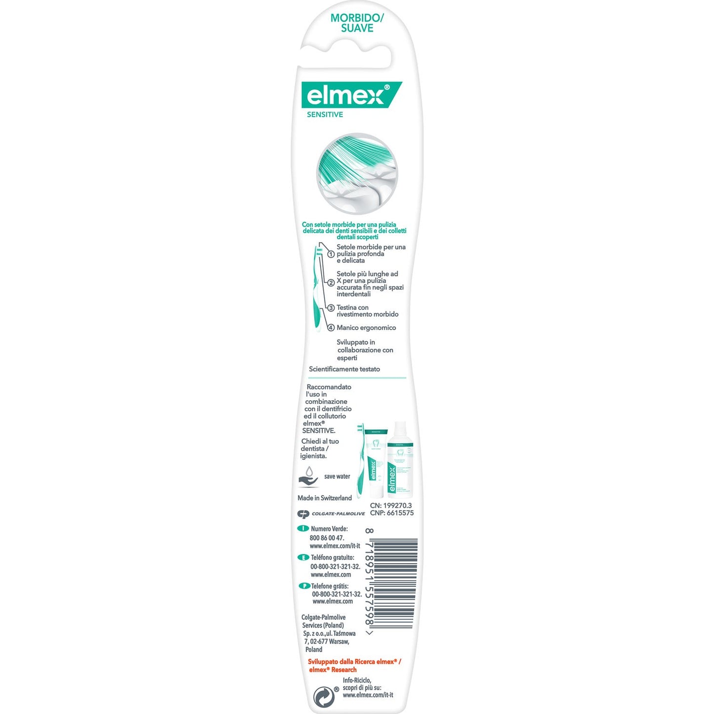 Elmex Sensitive Cepillo de Dientes Extra Suave
