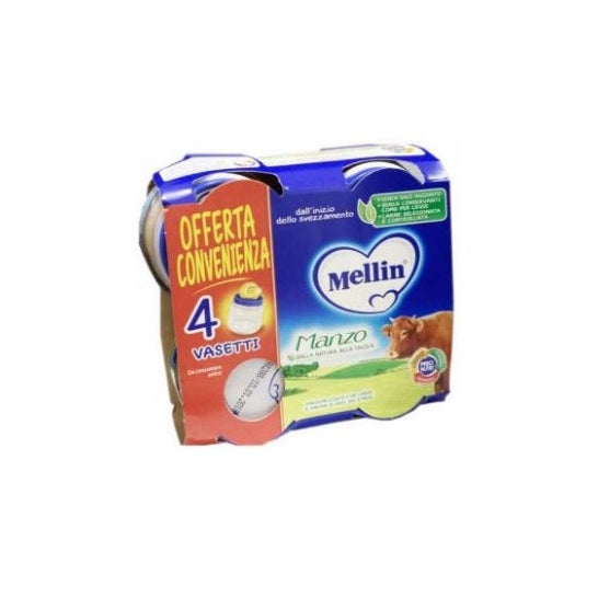 Carne de res Mellin-Omo 4X80G