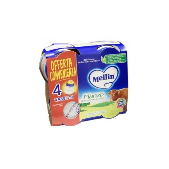 Carne de res Mellin-Omo 4X80G