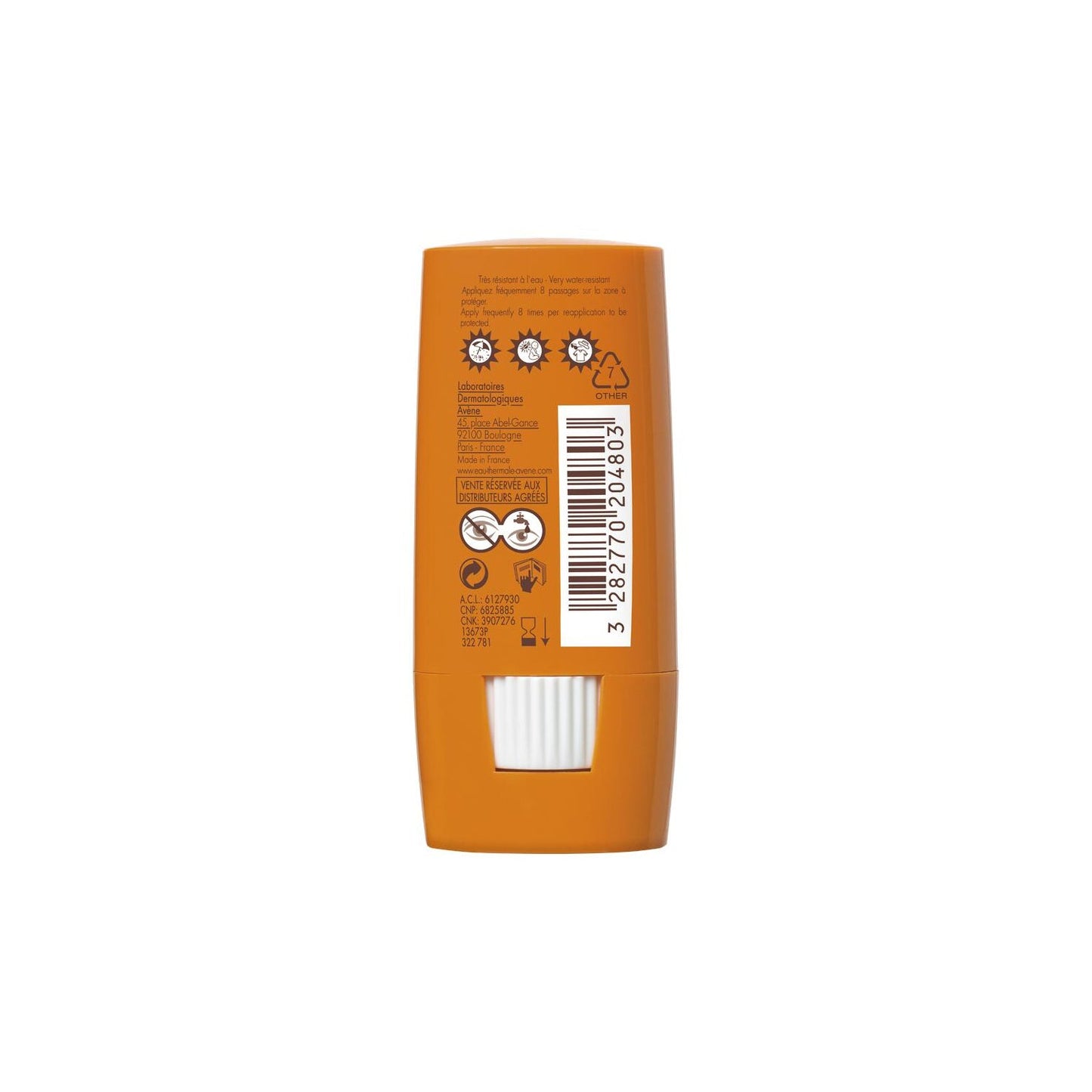 Avène Stick Zonas Sensibles SPF50+ 8g