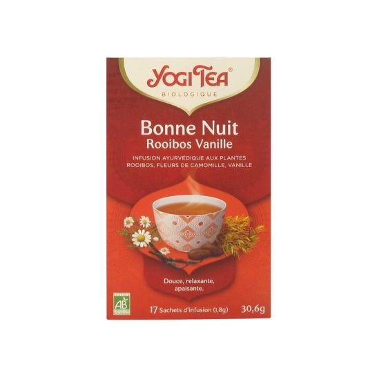 Yogi Tea Good Night Vainilla Rooibos 17 uds