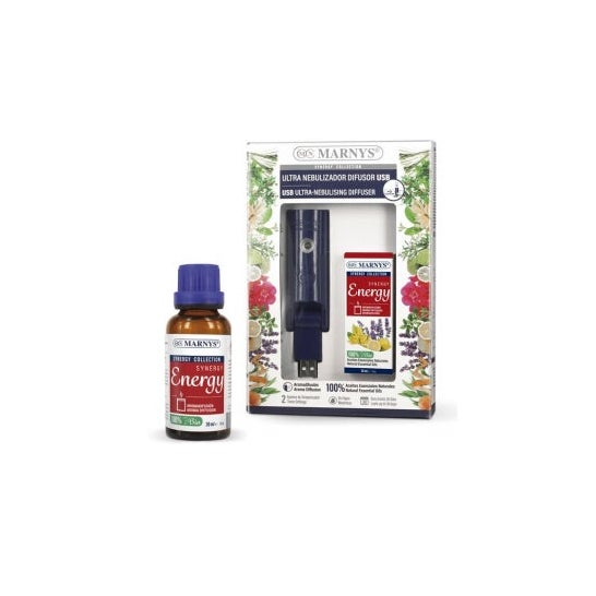 Marnys Pack USB Ultra Nebulizador + Synergy Energy 30ml