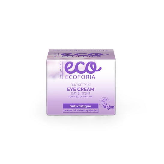 Ecoforia Duo Retreat Crema Contorno de Ojos Día y Noche 50ml