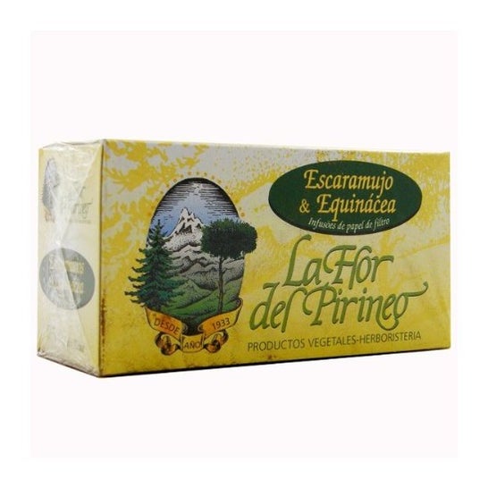 La Flor del Pirineo Escaramujo Echinacea Infusión 25 uds