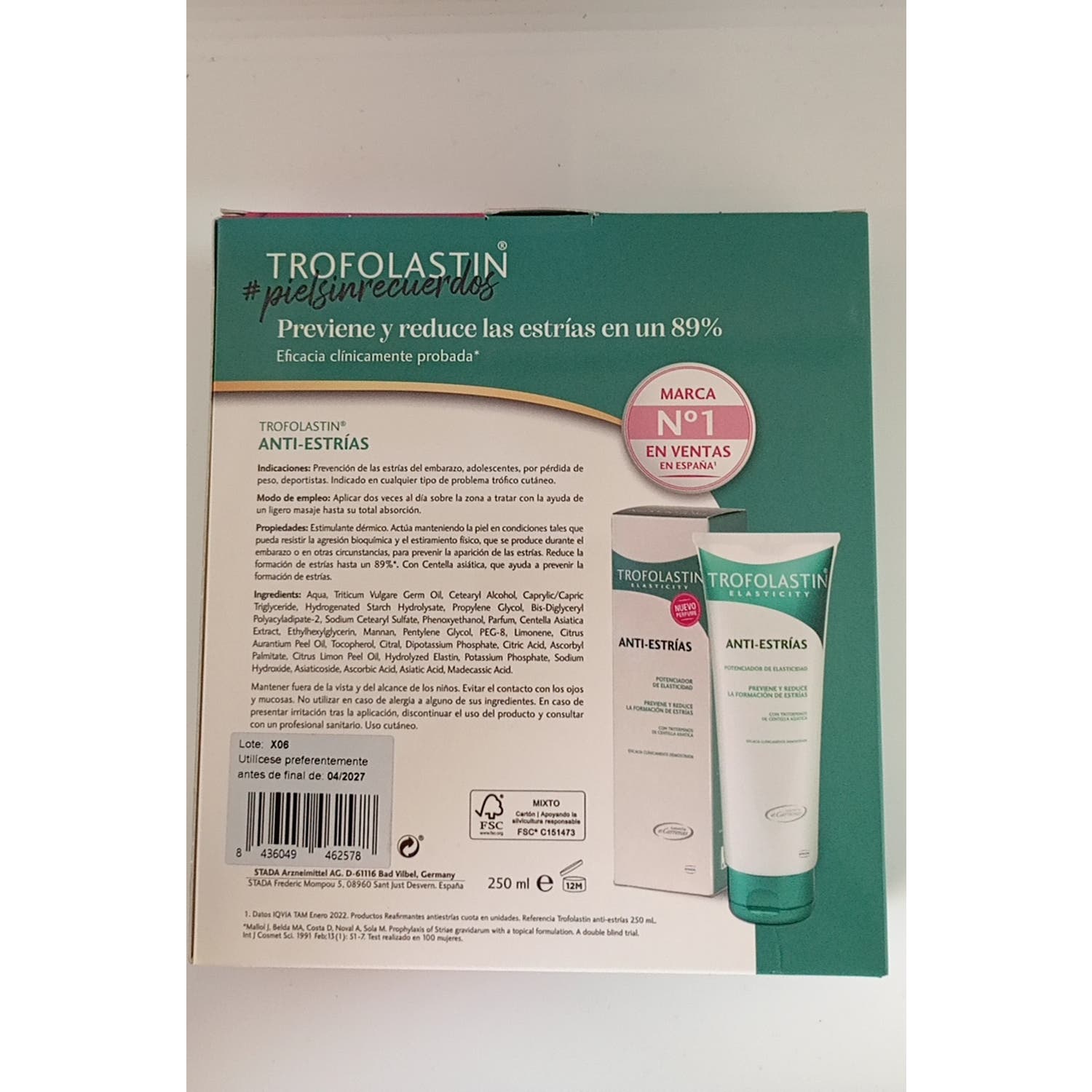 Trofolastin Pack Antiestrías 2x250ml