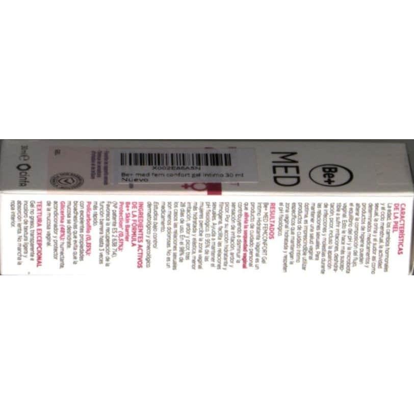 Be+ Gel Hidratante Vaginal Interno 30ml