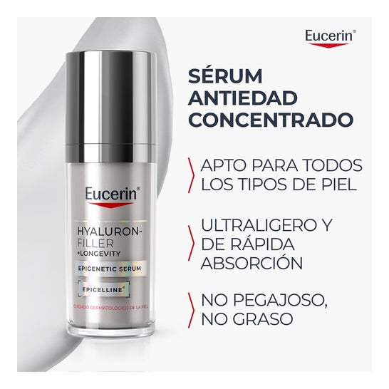 Eucerin Hyaluron-Filler +Longevity Epigenetic Crema Día SPF 30 50ml
