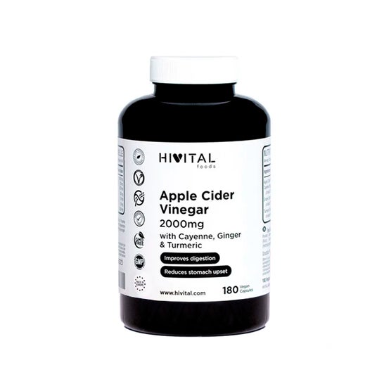 Hivital Foods Vinagre de Manzana 2000 mg 180 caps