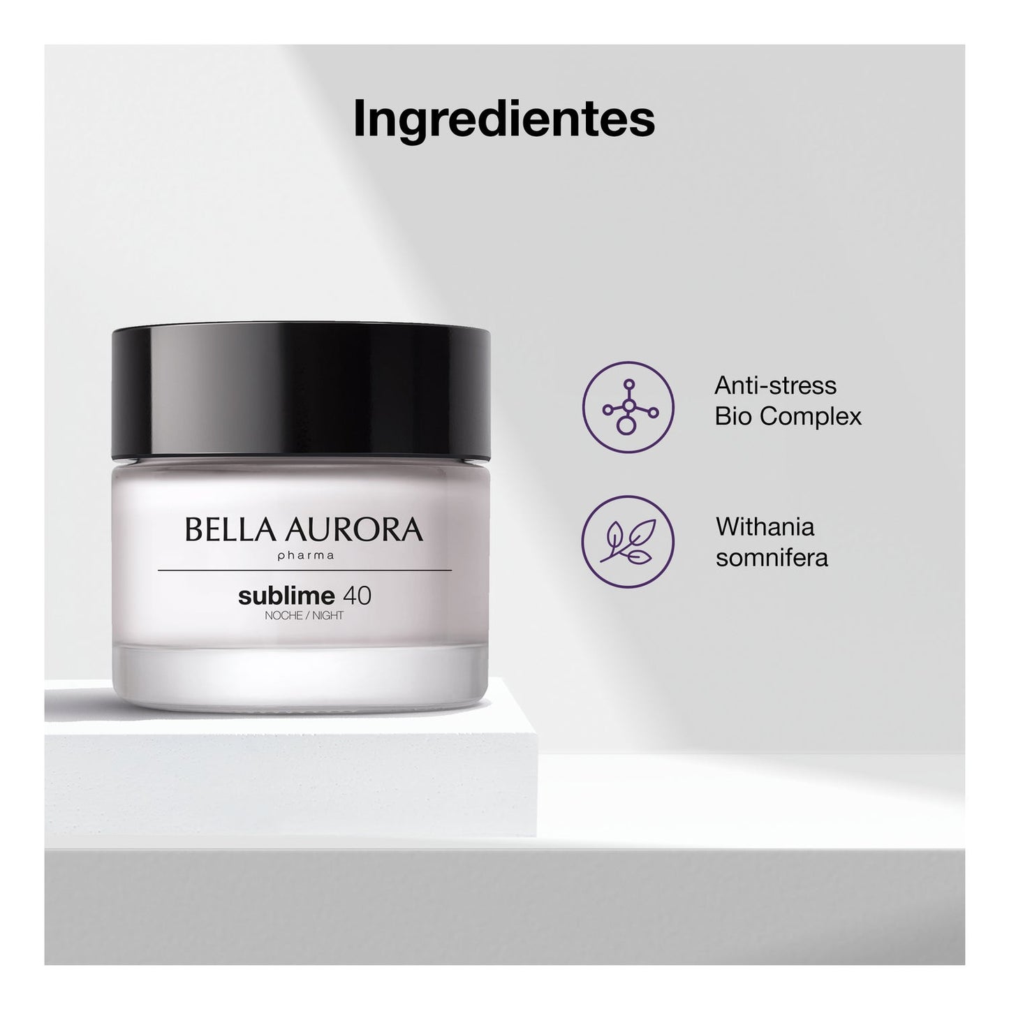 Bella Aurora Sublime 40 Crema Noche Reparadora Anti-Edad +40 años 50ml