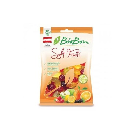 Biobon Caramelos de Goma Sabor Frutas Bio 100g