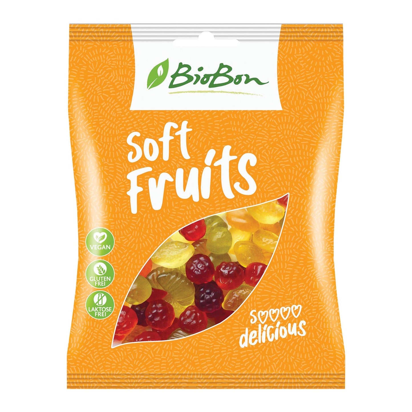 Biobon Caramelos de Goma Sabor Frutas Bio 100g
