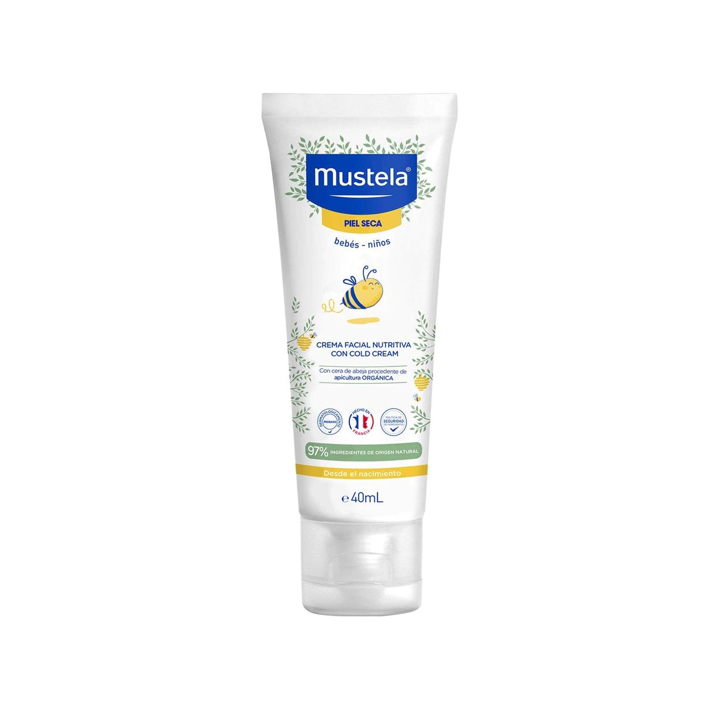 Mustela Crema Facial Nutritiva al Cold Cream con Cera de Abeja BIO 40ml