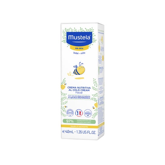 Mustela Crema Facial Nutritiva al Cold Cream con Cera de Abeja BIO 40ml