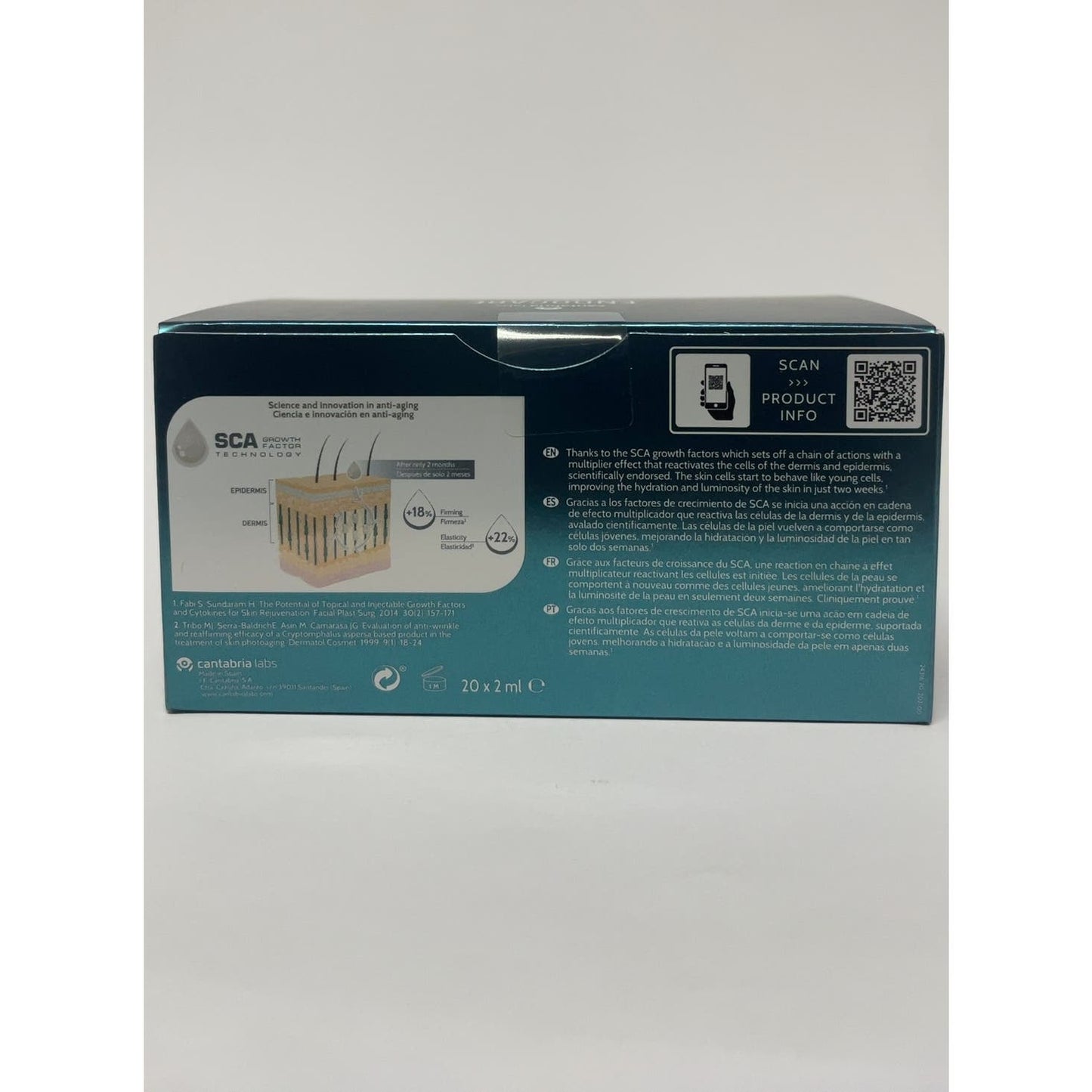 Endocare Tensage Ampollas 20x2ml