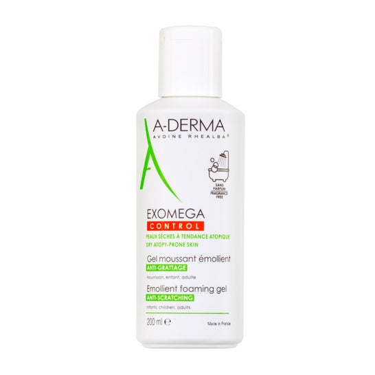 A-Derma Exomega Control gel Espumoso Emoliente 200 ml