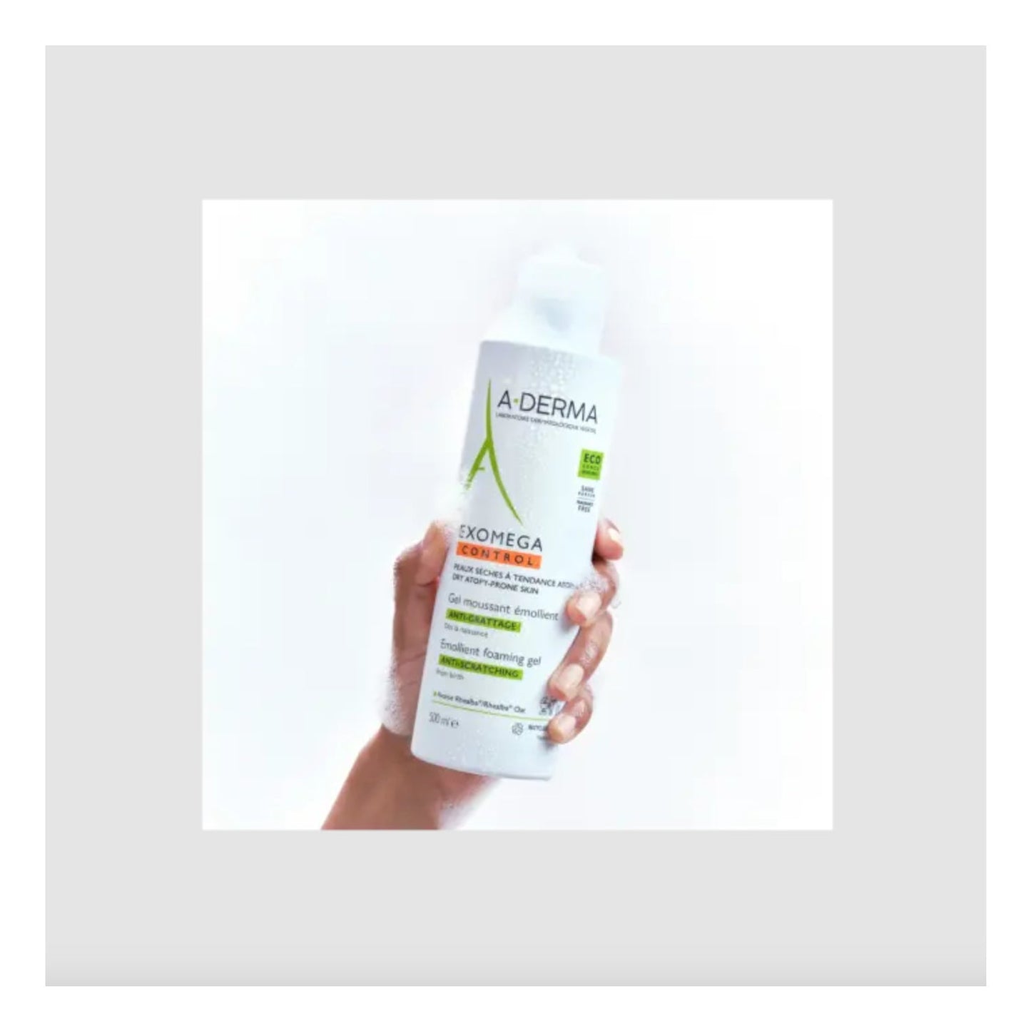 A-Derma Exomega Control gel Espumoso Emoliente 200 ml