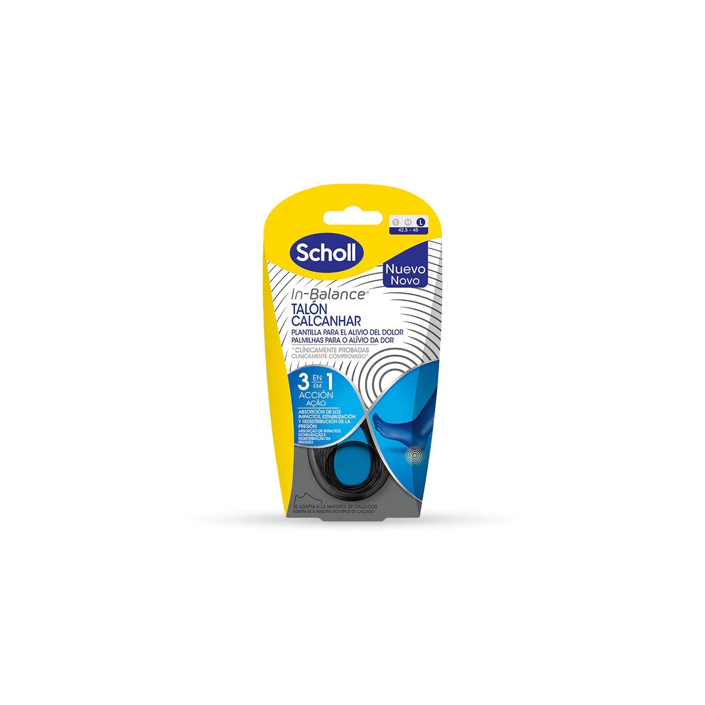Scholl In-Balance Talón Talla L