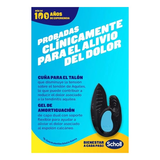 Scholl In-Balance Talón Talla L
