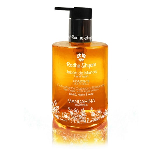 Radhe Shyam Jabón Manos Mandarina 300 ml