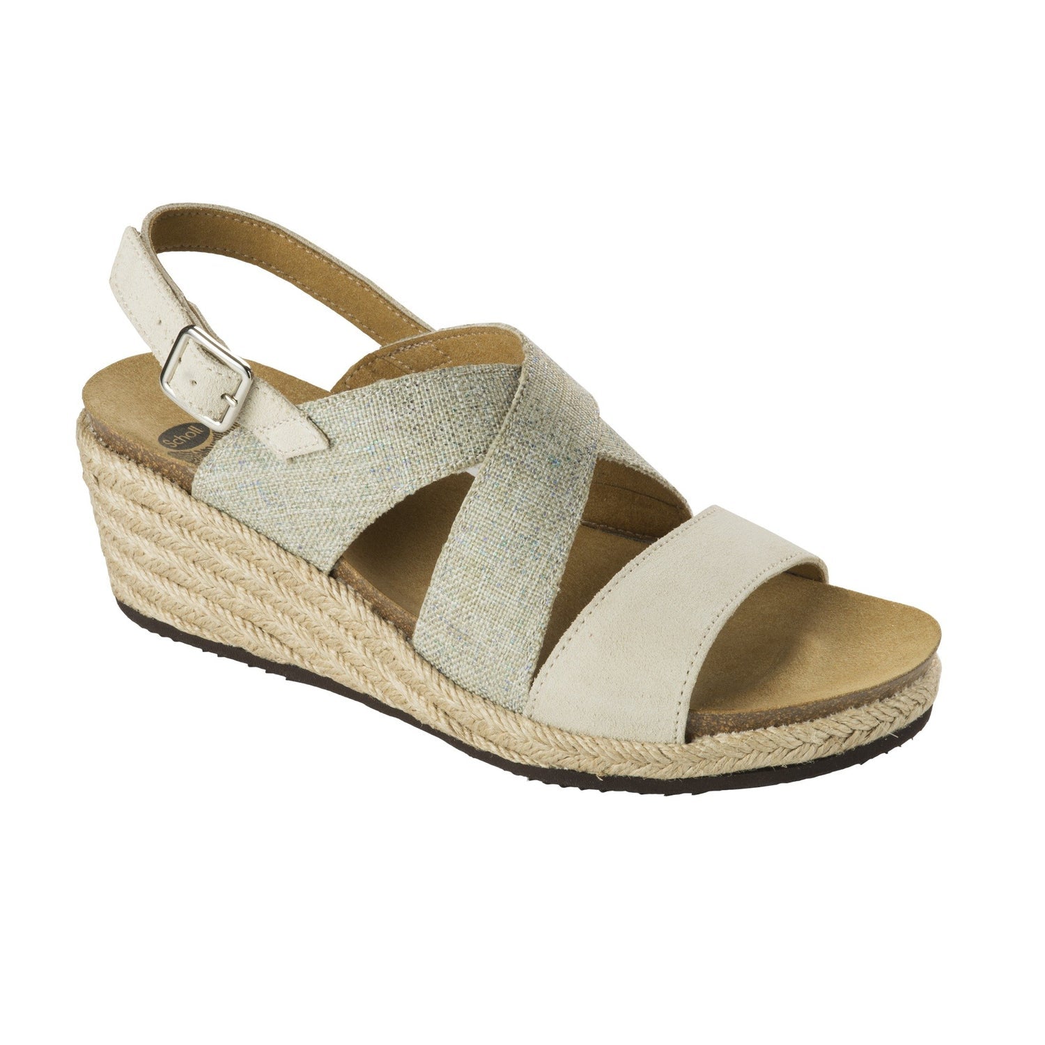 Scholl Espadrille Sotiria Naturel Blanc Taille 40 1 Par