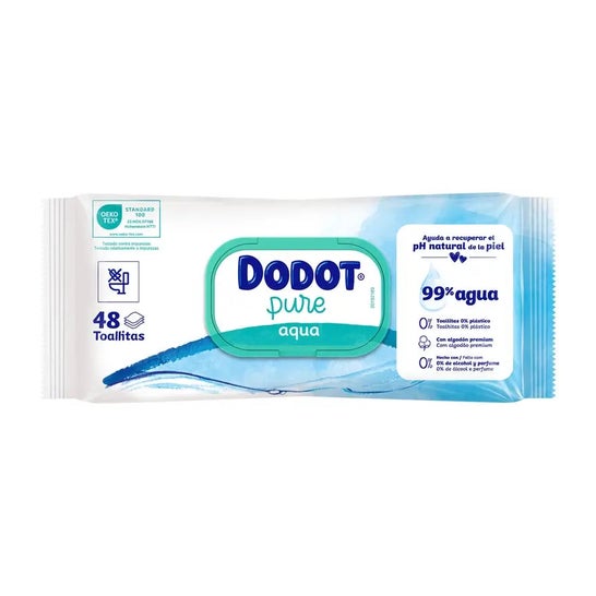 Dodot Aqua Toallitas 0% Plastico 48uds