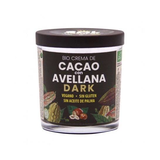 Sol Natural Crema Cacao Negro Avellanas Bio 200g