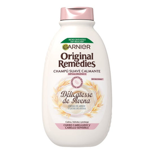 Garnier Original Remedies Champú Delicatesse Avena 400 ml