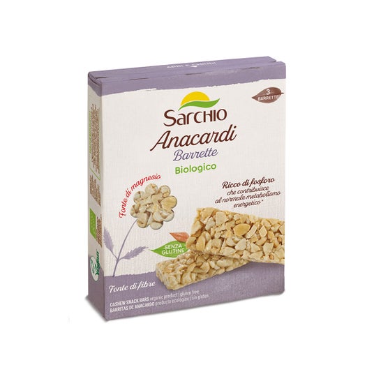 Sarchio Anacardos Barrita Sin Gluten 75 g