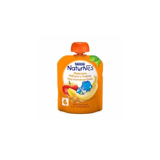 Nestle Naturnes Manzana Plátano y Avena 90gr