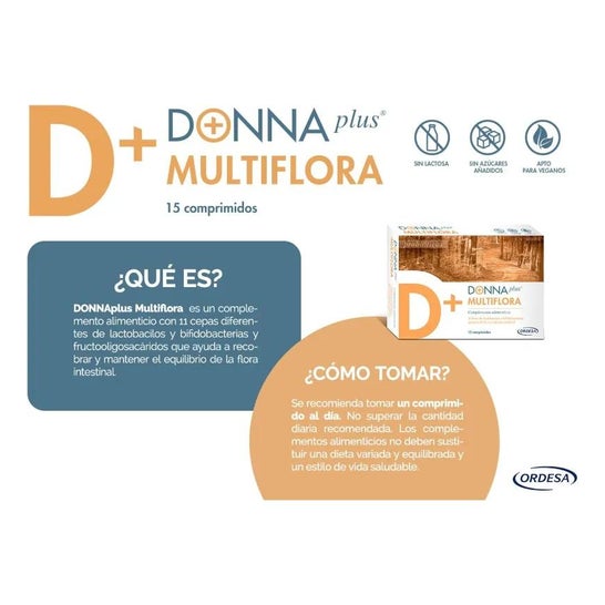 DonnaPlus+ Multiflora 15caps
