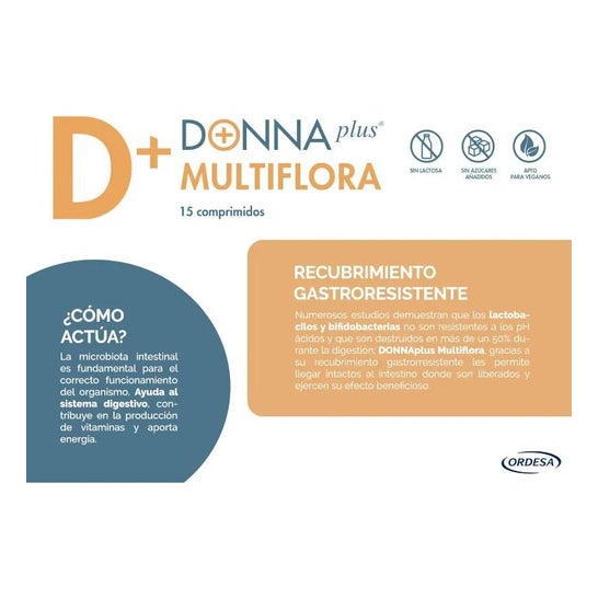 DonnaPlus+ Multiflora 15caps