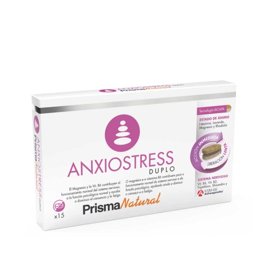 Prisma Natural Anxio-Stress Bicapa 15 comp