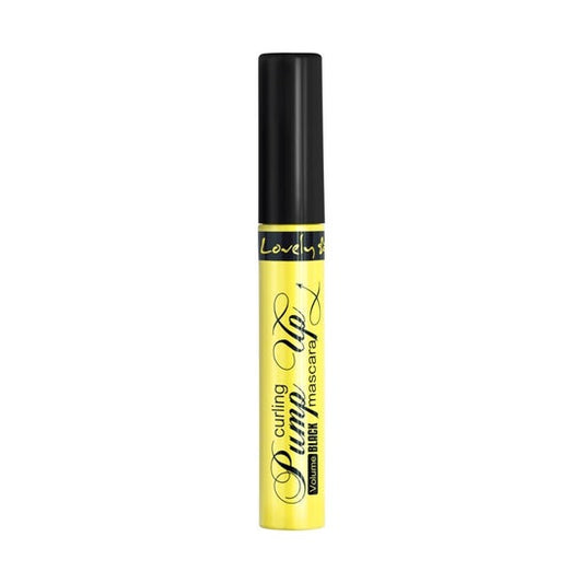 Lovely Máscara De Pestañas Curling Pump Up Volume Black 1 Unidad